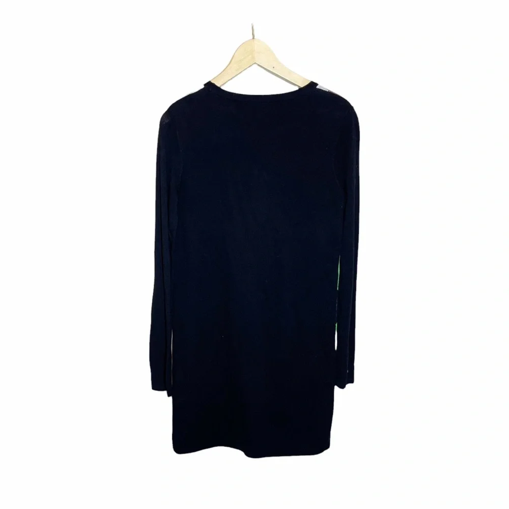 Tibi Geometric Pattern Long Sleeve Knit Sweater Dress Size XS - Picture 2 of 6